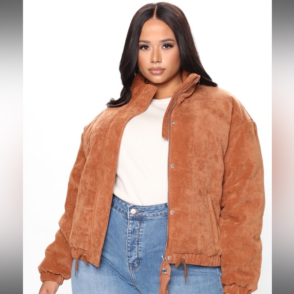 Camel puffer jacket - Picture 3 of 6